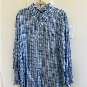 Southern Marsh Plaid Men's Shirt - 2Xl